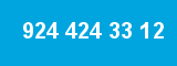 924 424 33 12